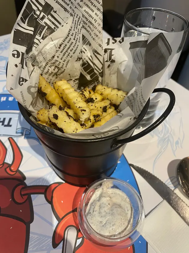 黑松露薯條
