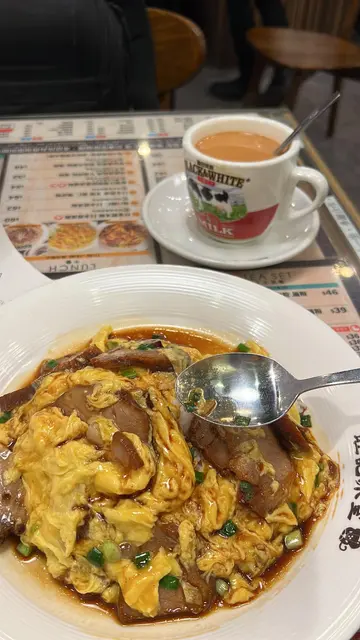 滑蛋叉燒飯