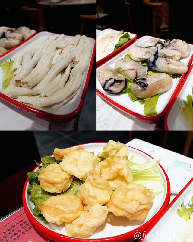 🦴牛骨髓 $45   &  🦪廣島蚝 $88  &  🐟江南魚腐 $45