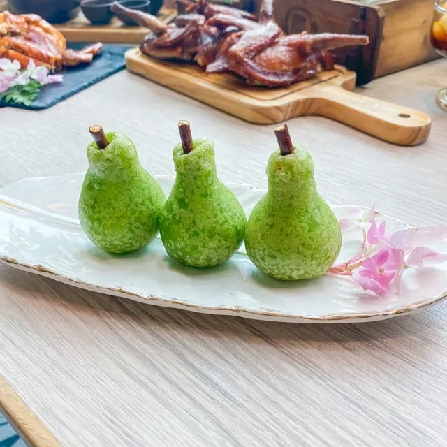 拉絲啤梨(芝士)