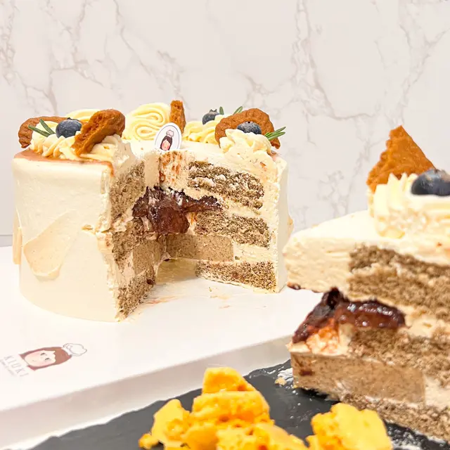 招牌海鹽焦糖 x 伯爵茶戚風