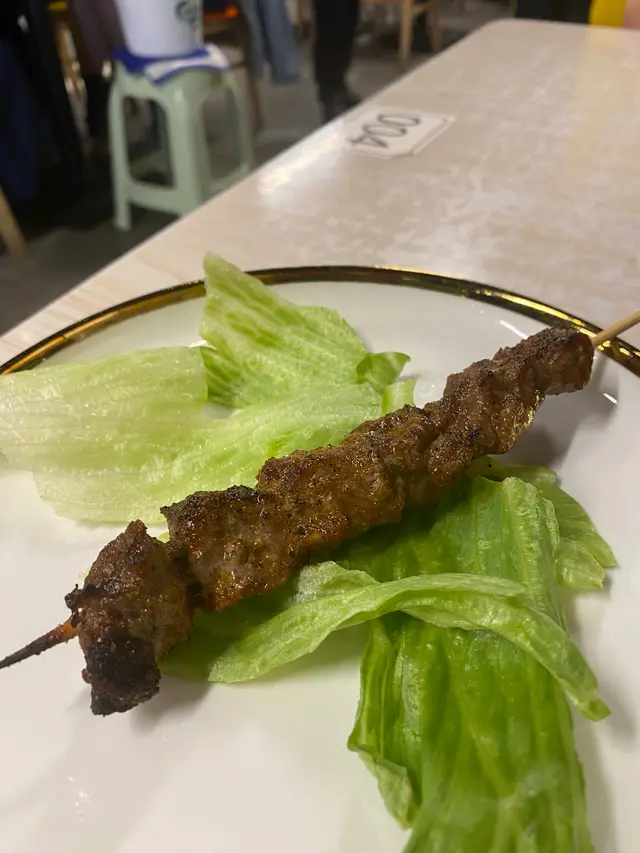 日燒一口牛串