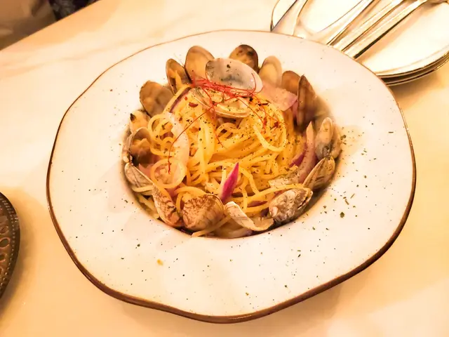 蒜油花椒蜆肉意大利粉