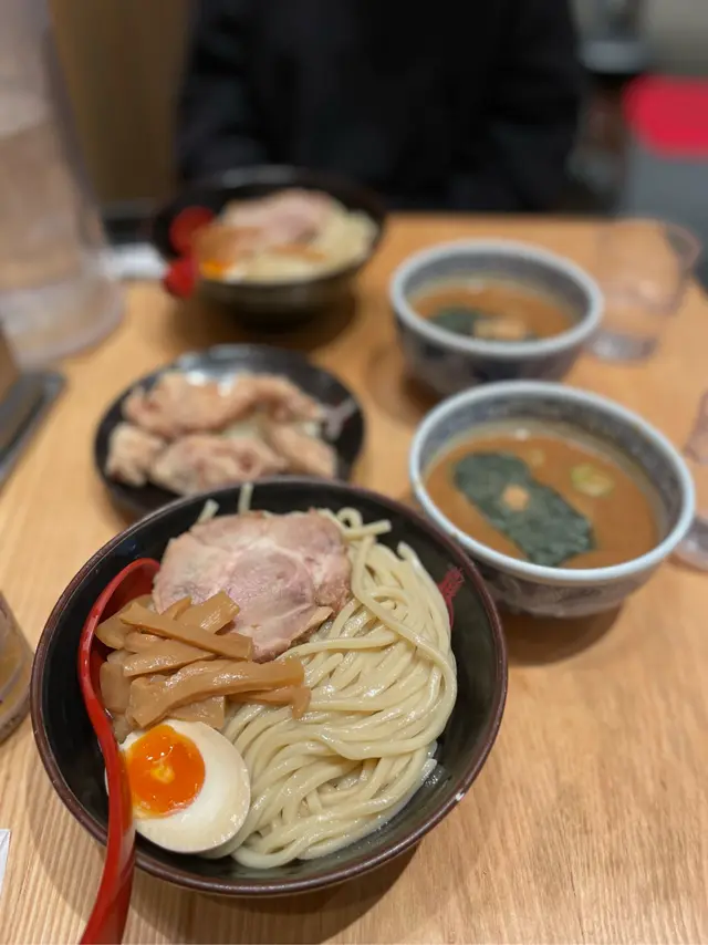 濃厚豚骨魚介沾麵