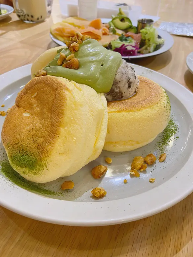宇治抹茶pancake