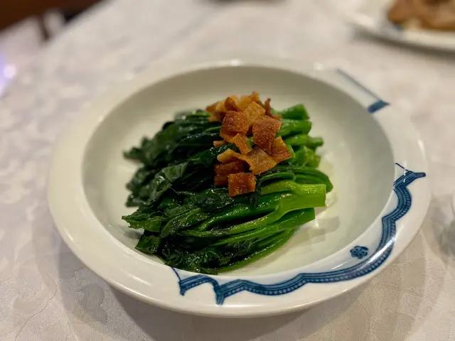 方魚炒芥蘭