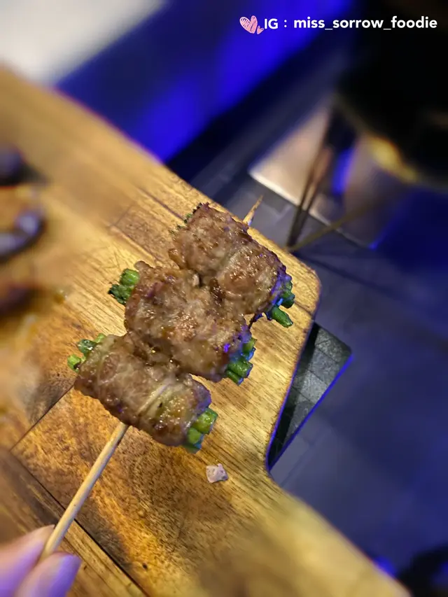 安格斯牛肉露筍串