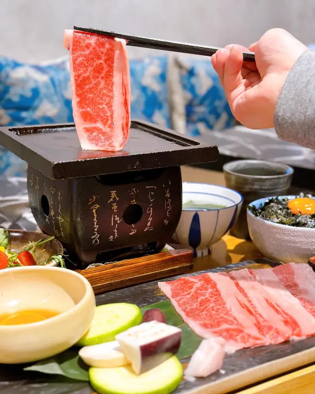 日本極上薄燒A4黑毛和牛肉眼