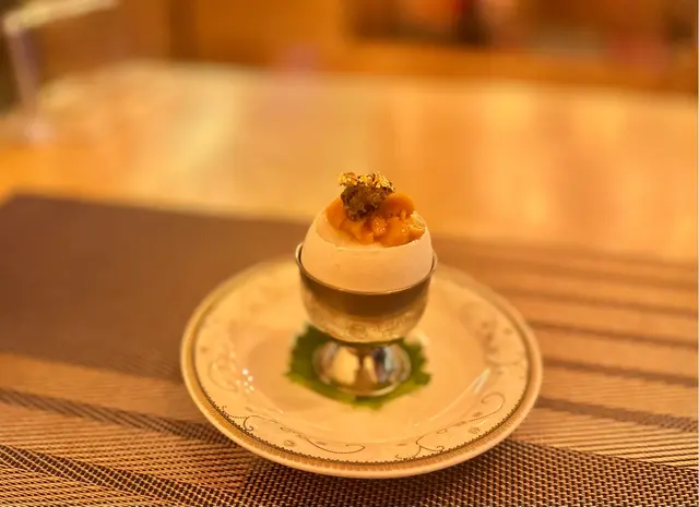 蟹肉海膽松露溏心蛋