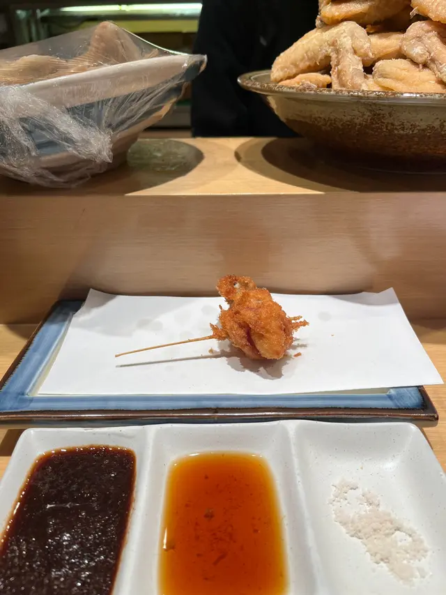 炸富山產螢光魷魚