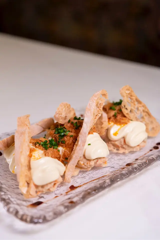 Potato Salad with Tuna Belly