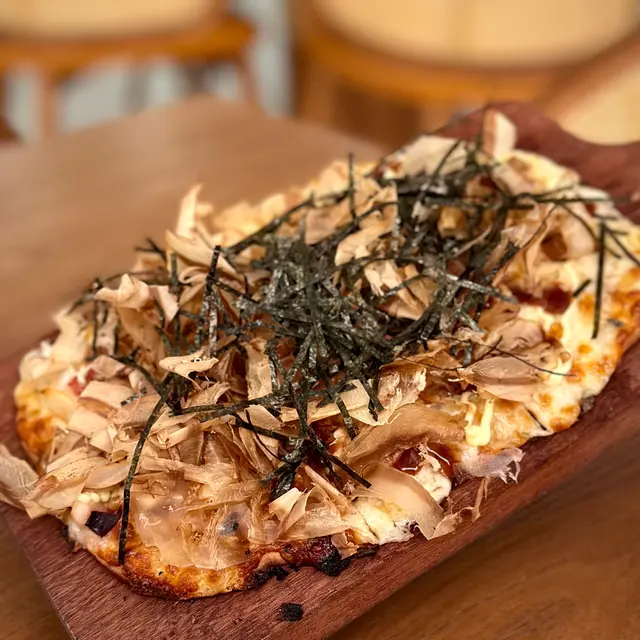 日式和風章魚燒披薩