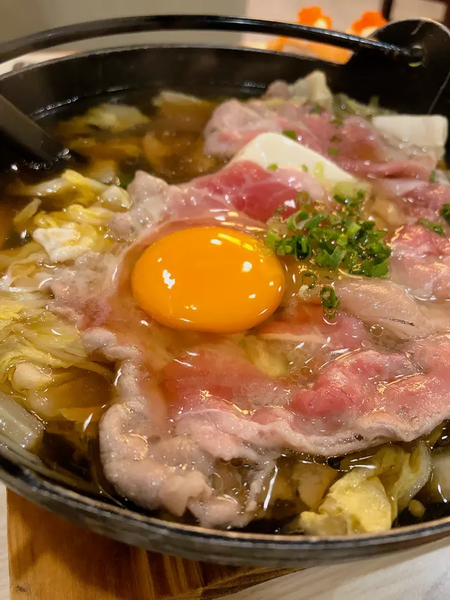 牛肉壽喜燒