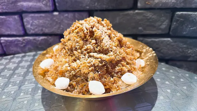 黑糖蜜黃豆粉麻糬我刨冰