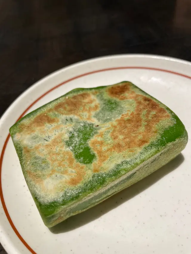 抹茶忌廉芝士壓餅