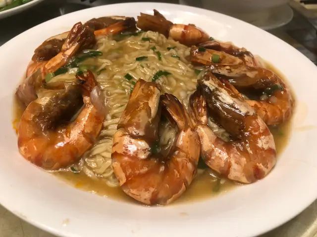 上湯大虎蝦伊麵