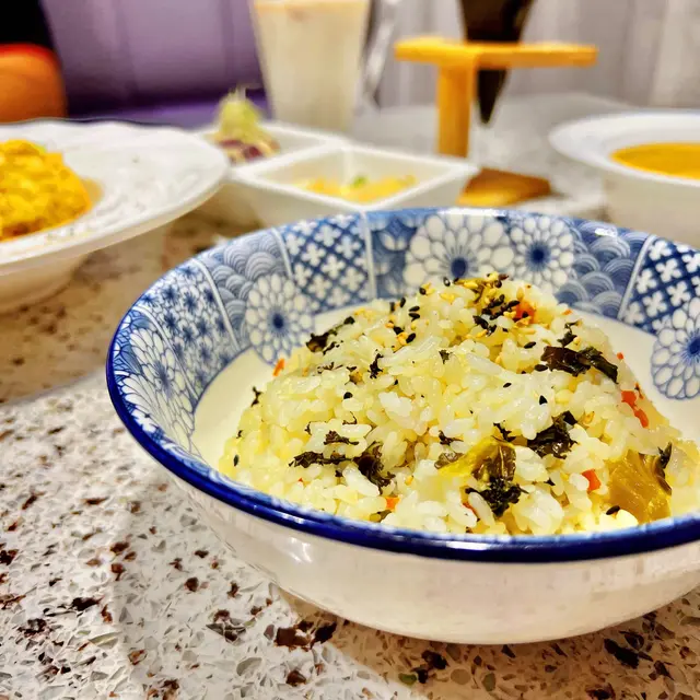 羽衣甘藍菜飯