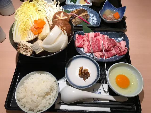 壽喜牛肉鍋定食
