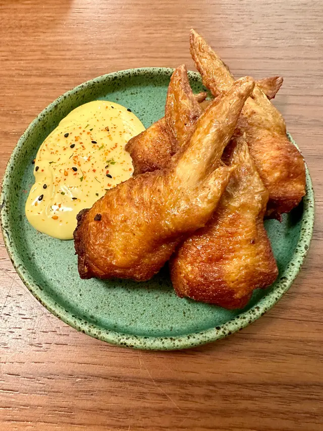 明太子雞翼 • 七味蛋黃醬