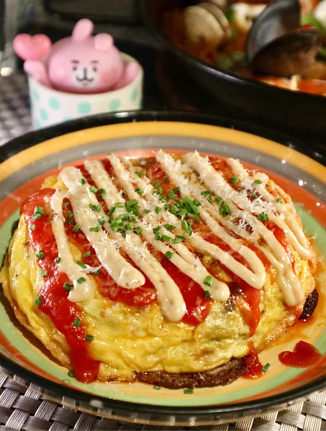 西班牙薯仔軟臘肉腸蛋餅