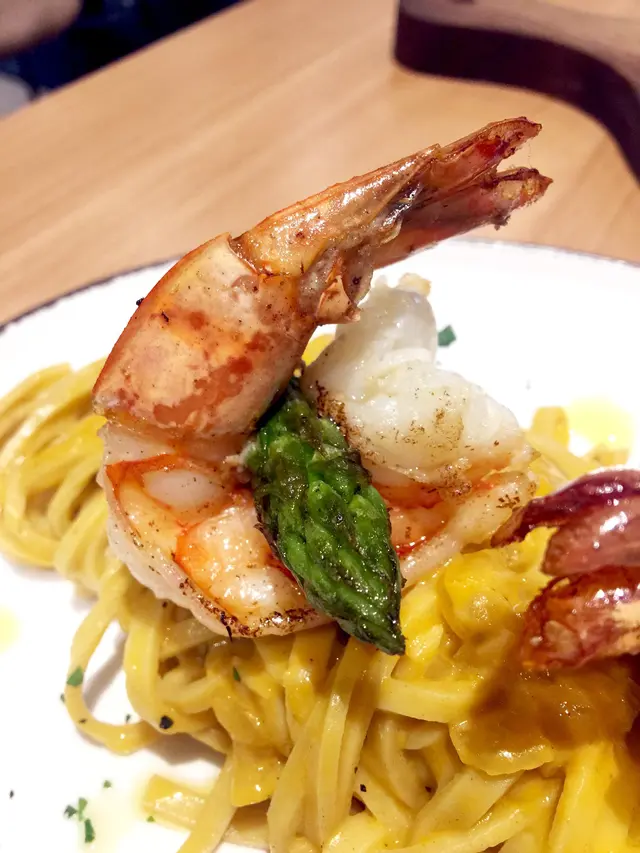 黑虎蝦意大利麵