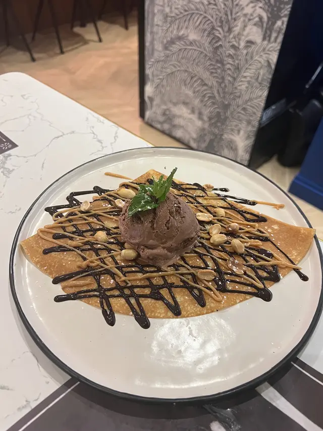 花生朱古力可麗餅