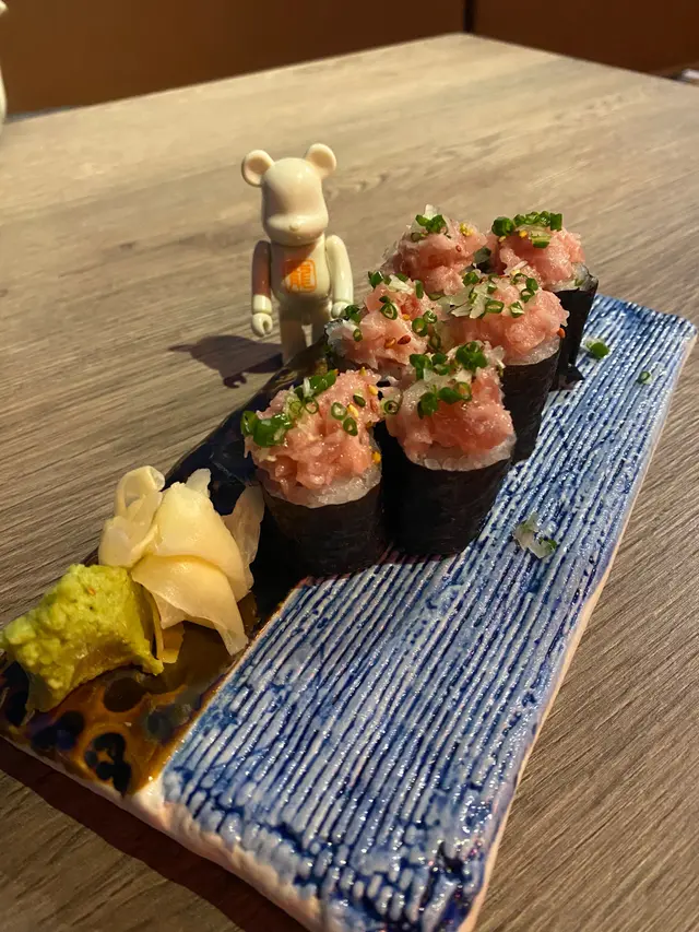 香蔥吞拿魚腩卷