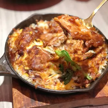 韓式芝麻燒汁焗雞扒飯
