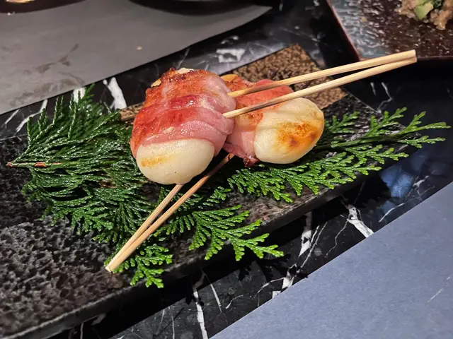 Bacon Mochi Skewers