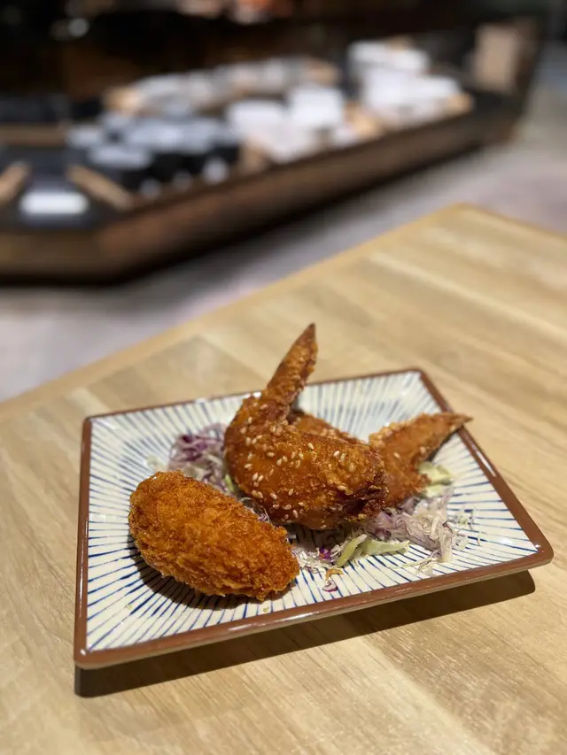 吉列炸蠔 芝麻雞翼