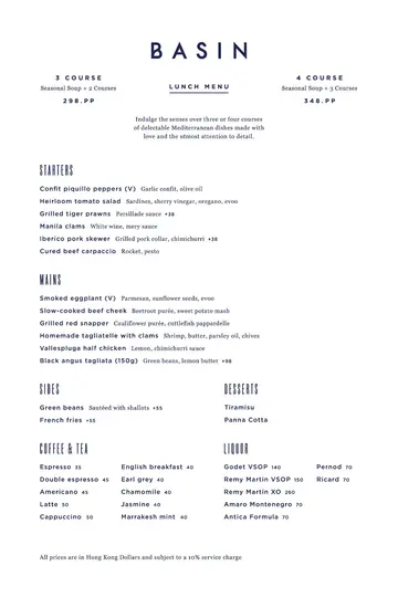 Lunch Menu - 01062023