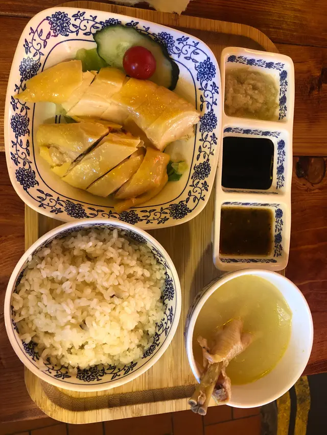 下午茶海南雞飯