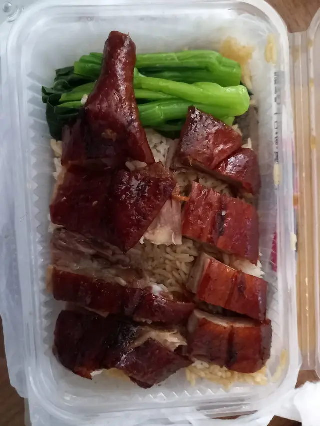 燒鵝飯