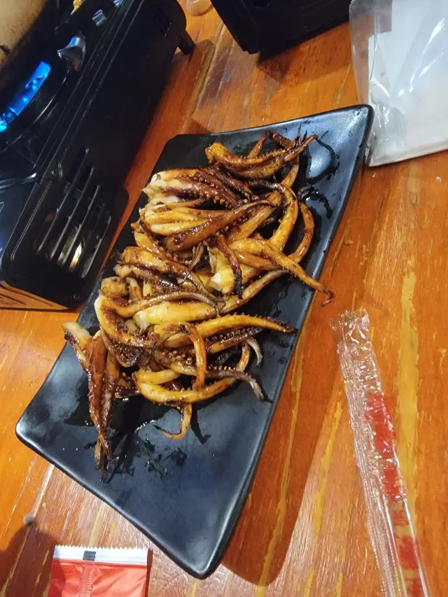 日式燒魷魚鬚