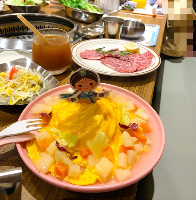 韓國公主蛋包飯城堡