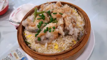 荷香金银蒜蒸龙趸饭(客餐)