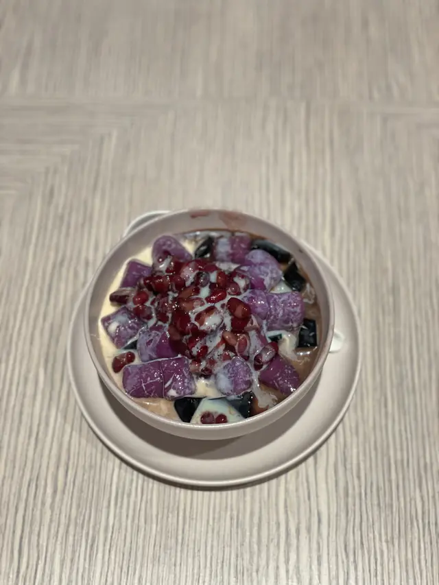 紫薯芋圓涼粉