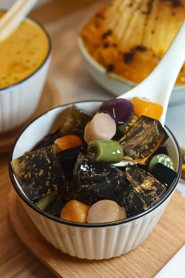 芋圓桂花糕涼粉