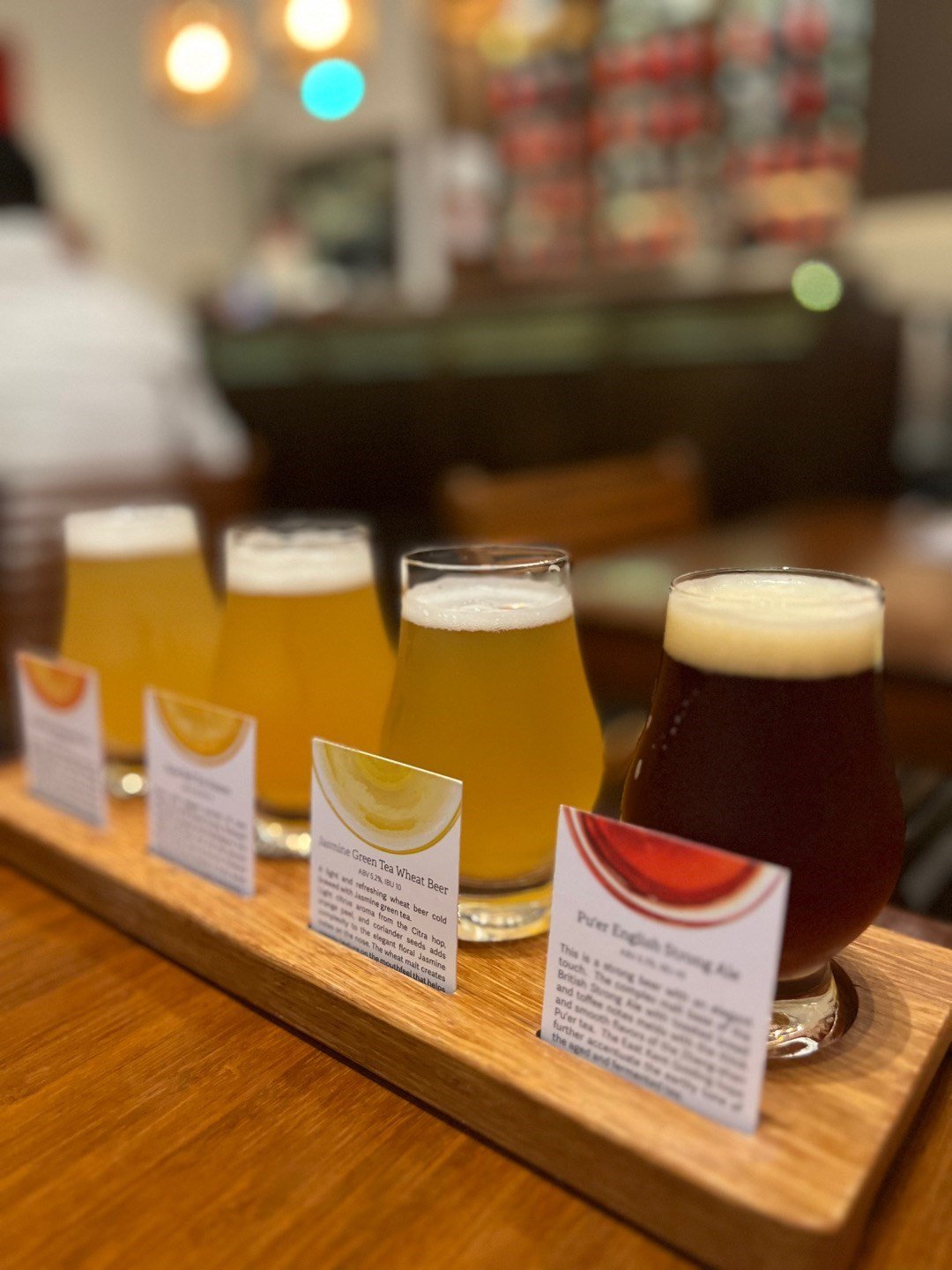 Handcrafted tea beer brewed in Hong Kong