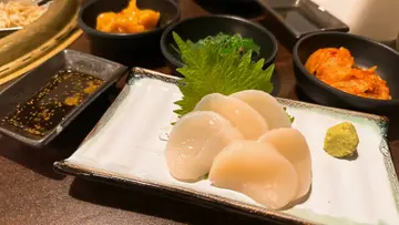帆立贝刺身
