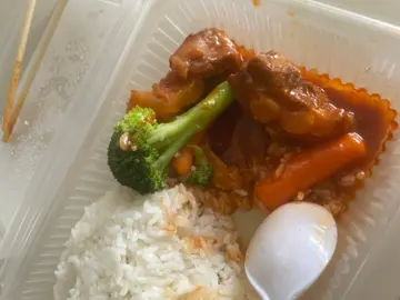 糖醋猪软骨饭