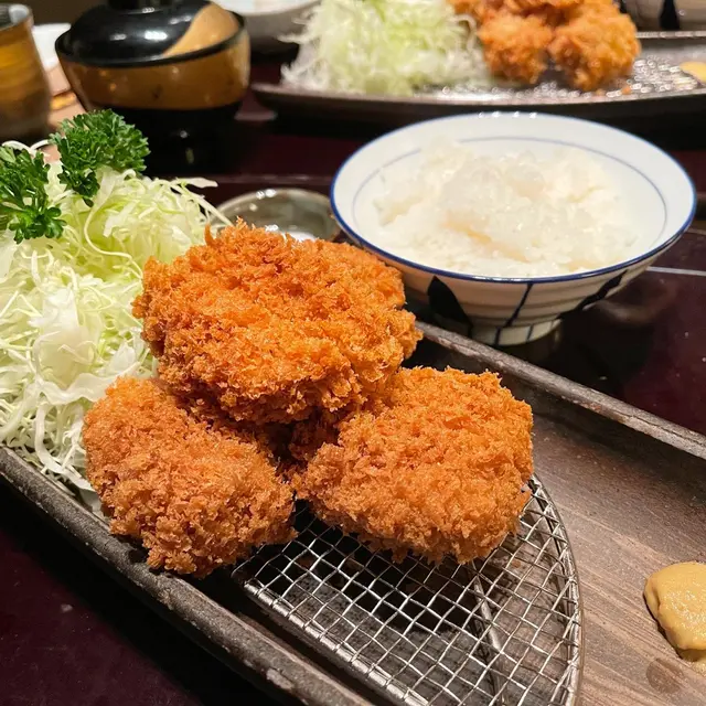 吉列豬柳定食