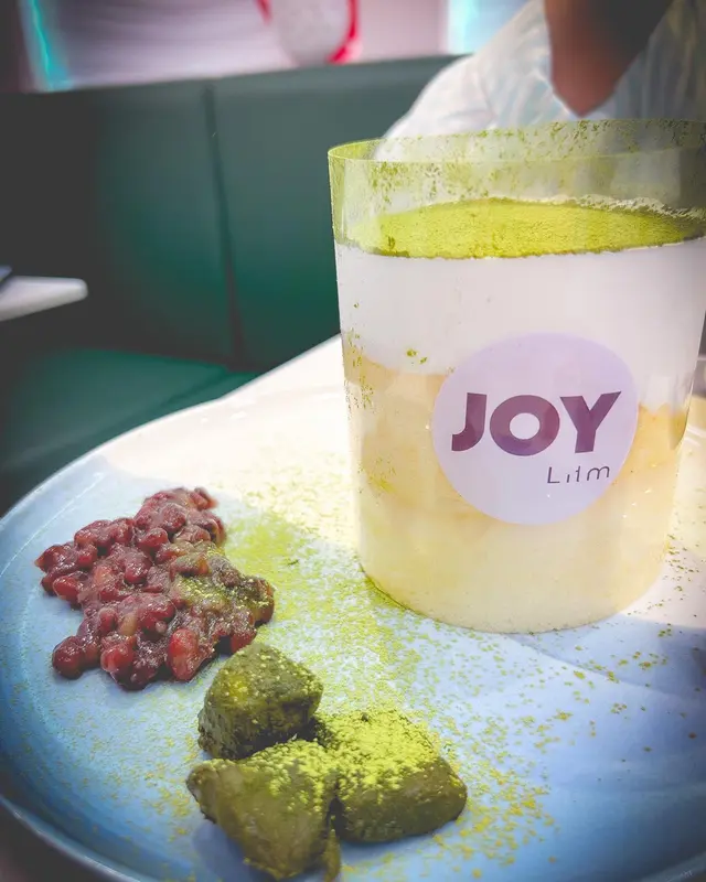 宇治抹茶紅豆梳乎厘班戟