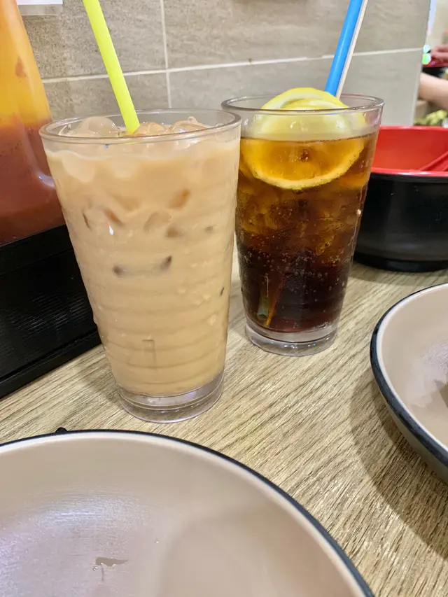 凍檸樂+ 凍奶茶