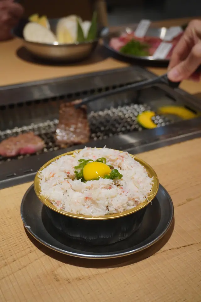 松葉蟹蟹膏拌飯