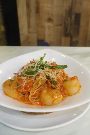 美国带子蕃茄酱天使面