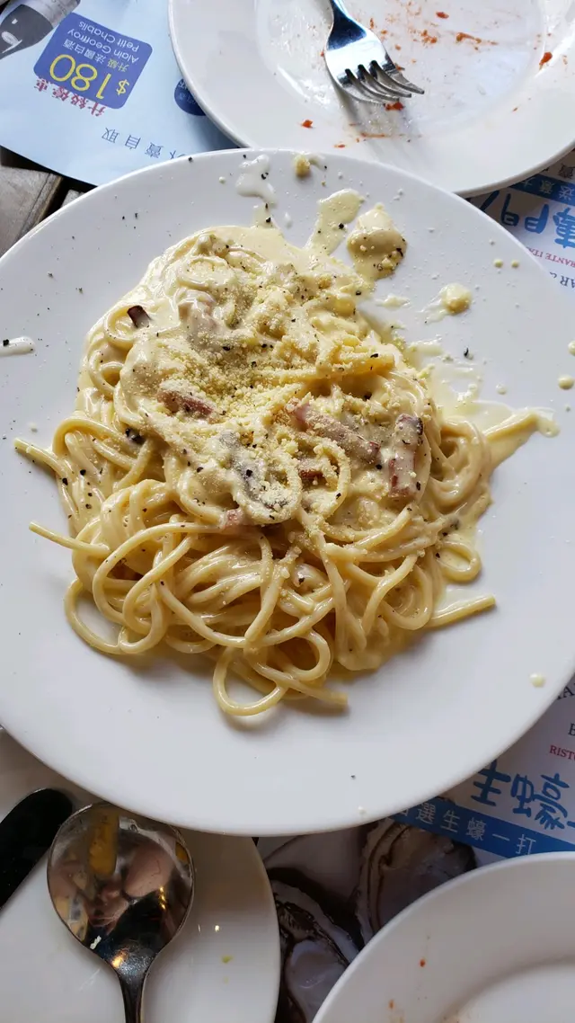 堂煮卡邦尼意粉