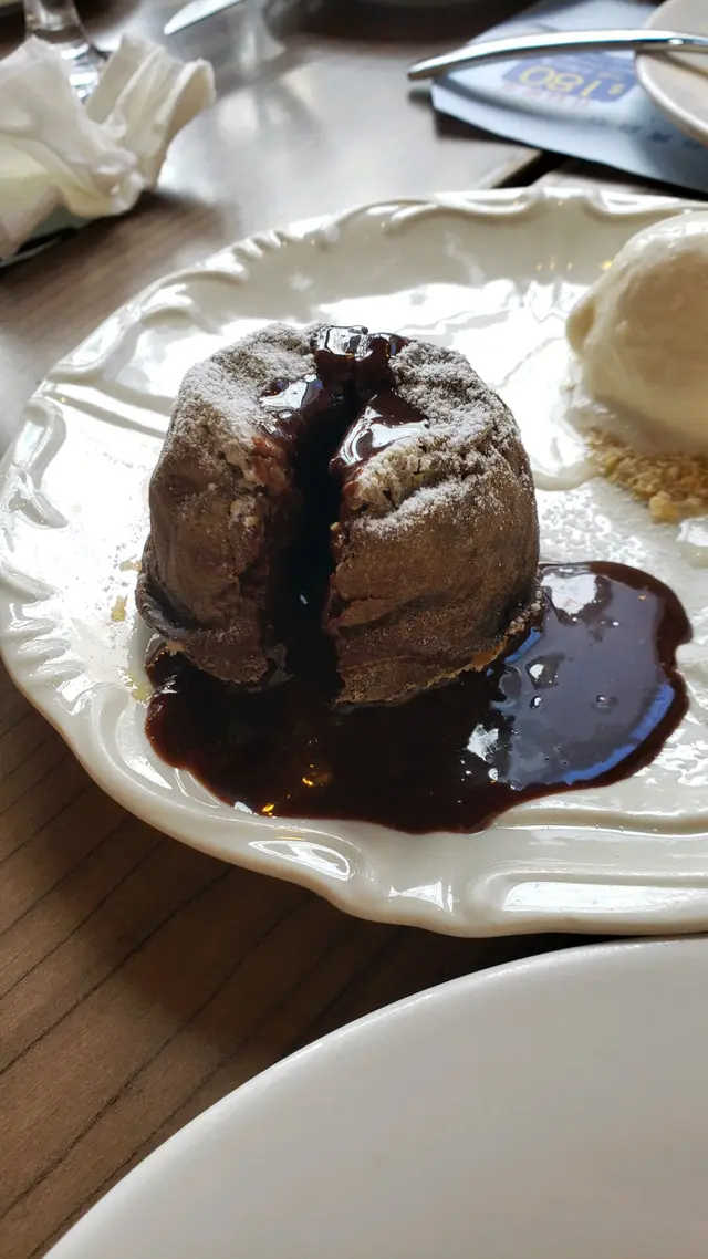 朱古力心太軟 跟餐