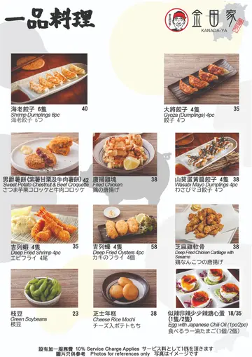 金田家小食   Kanada-ya Side Dish