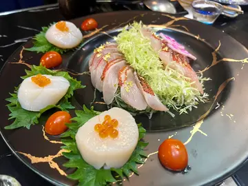金木鲷，带子刺身